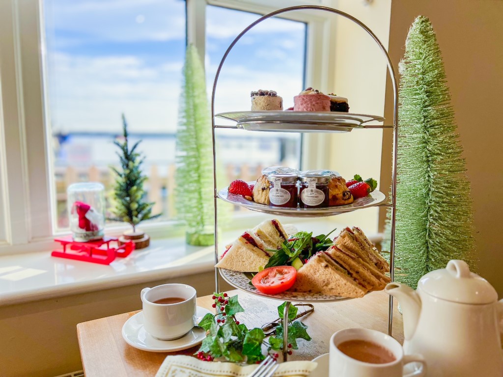 Enjoy a Festive Afternoon Tea at Tiptree Tea Rooms - Little Miss Eden Rose